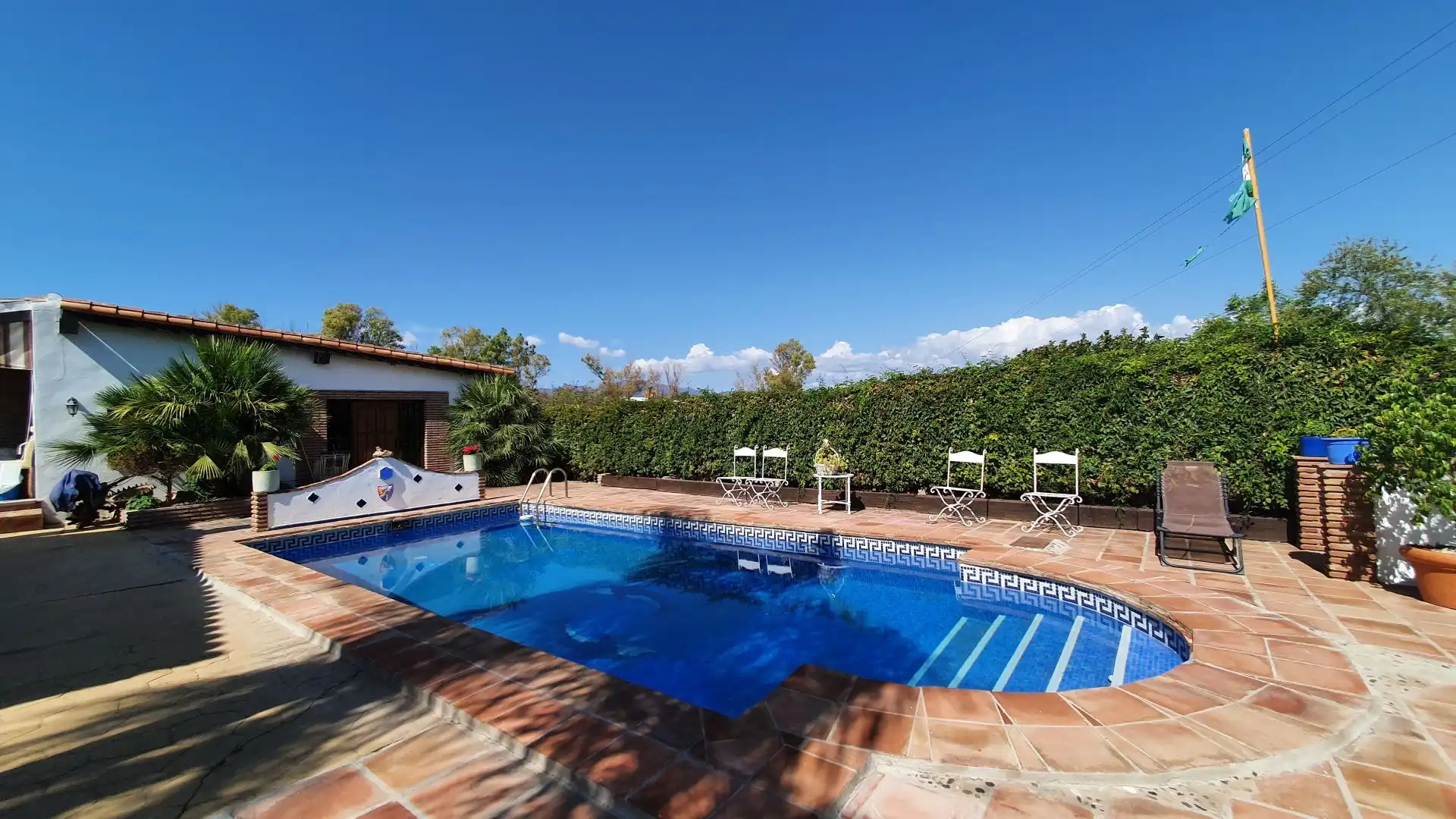 Piscina de Finca rústica en venta en Alhaurín El Grande con Piscina