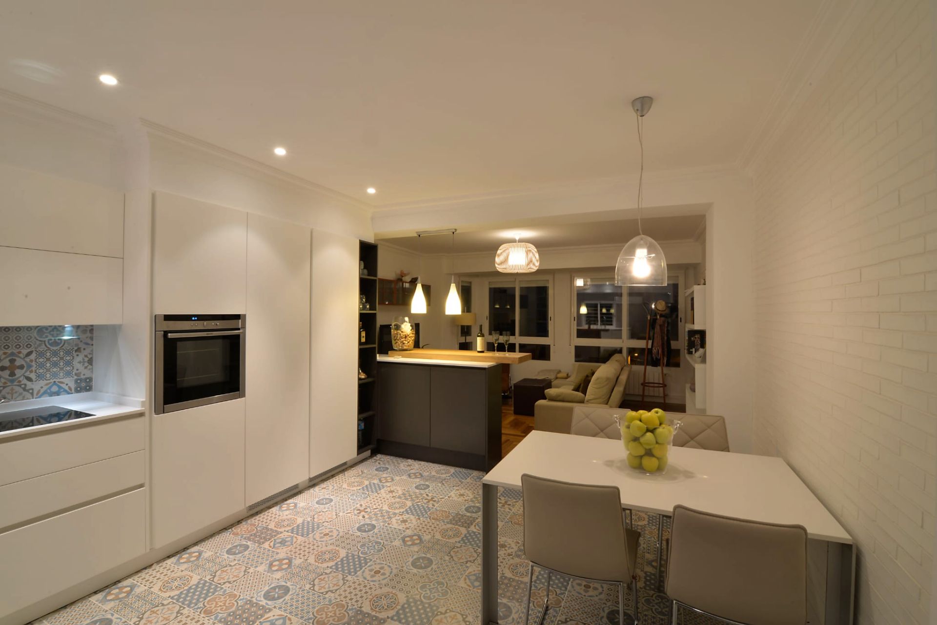 Kitchen of Flat for sale in Vila-real  with Air Conditioner, Storage room and Furnished