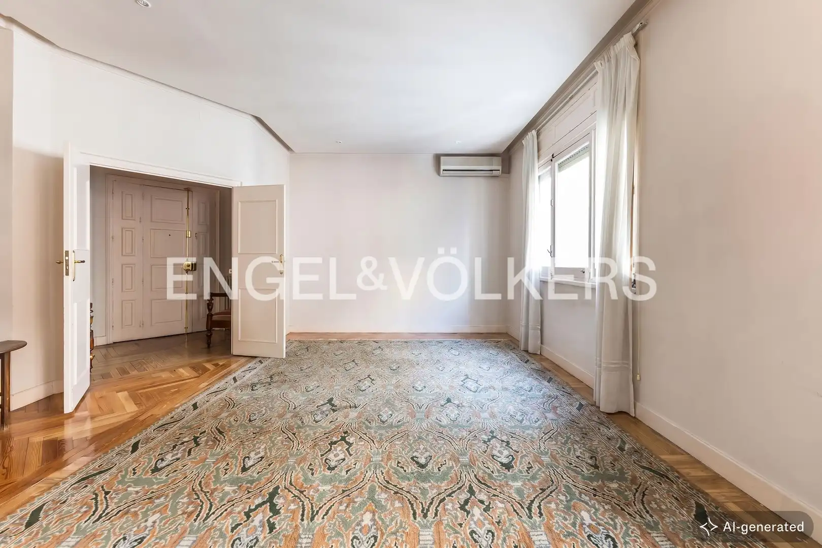 Living room of Flat for sale in Madrid  with Air Conditioner, Heating and Storage room