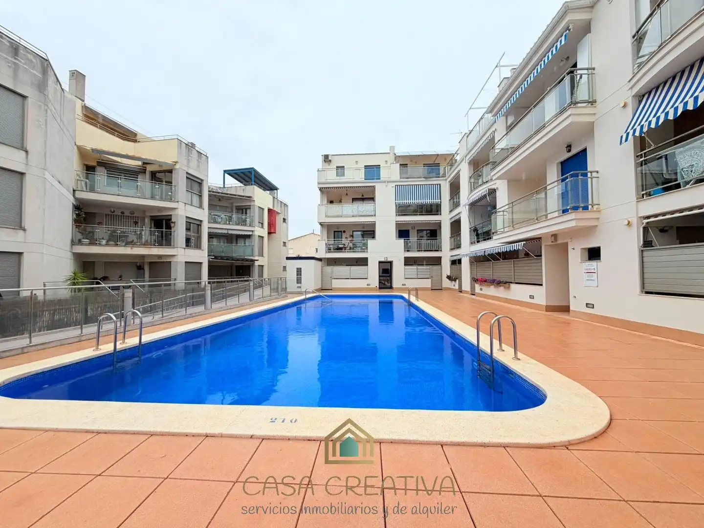 Swimming pool of Apartments for rent in Puçol  with Air Conditioner, Private garden and Furnished