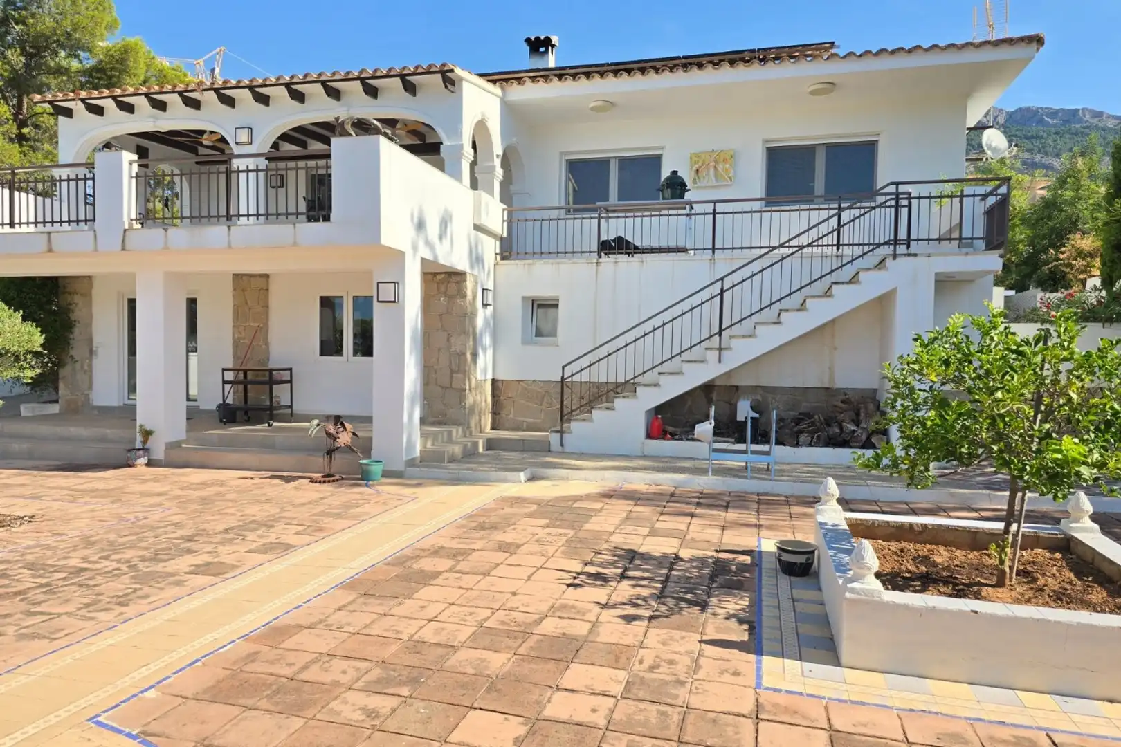 Vista exterior de Casa o chalet en venta en Altea con Aire acondicionado, Calefacción y Jardín privado