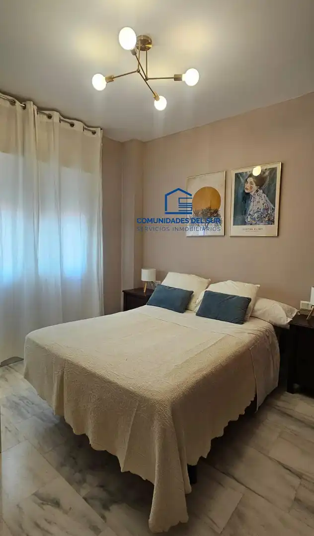 Schlafzimmer von Wohnungen zur Miete in Cádiz mit Klimaanlage, Heizung und Möbliert