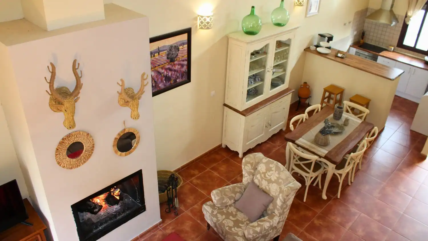 Sala d'estar de Casa o xalet en venda en Malcocinado amb Jardí privat i Traster