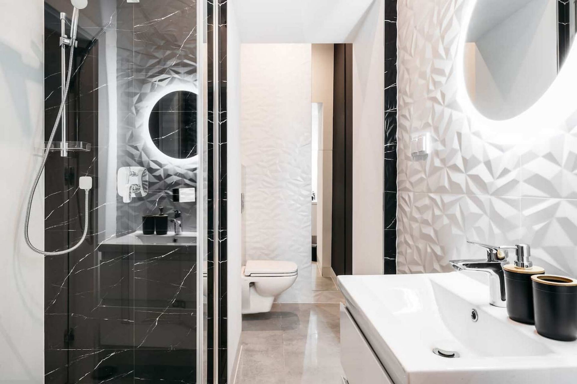 Bathroom of Flat to rent in Sabadell  with Air Conditioner, Storage room and Furnished