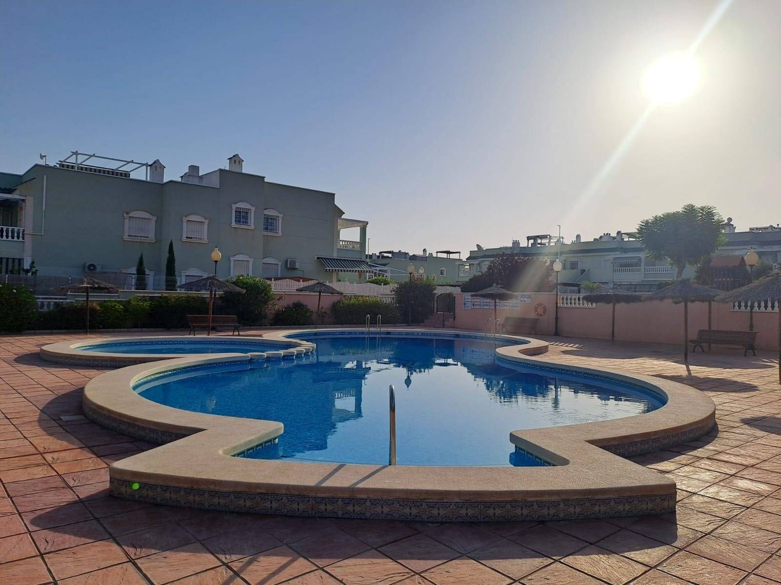 Swimming pool of House or chalet for sale in Santa Pola  with Air Conditioner, Terrace and Community pool