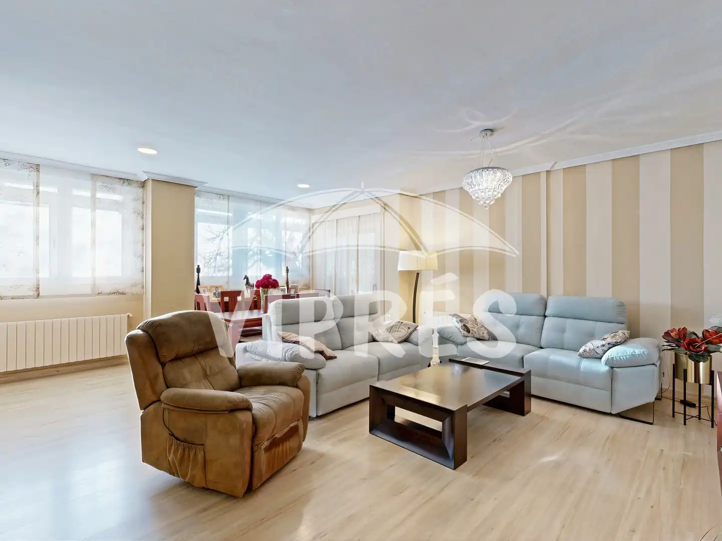 Wohnzimmer von Wohnung zum Verkauf in Cáceres mit Abstellraum, Schwimmbad und Gemeinschaftspool
