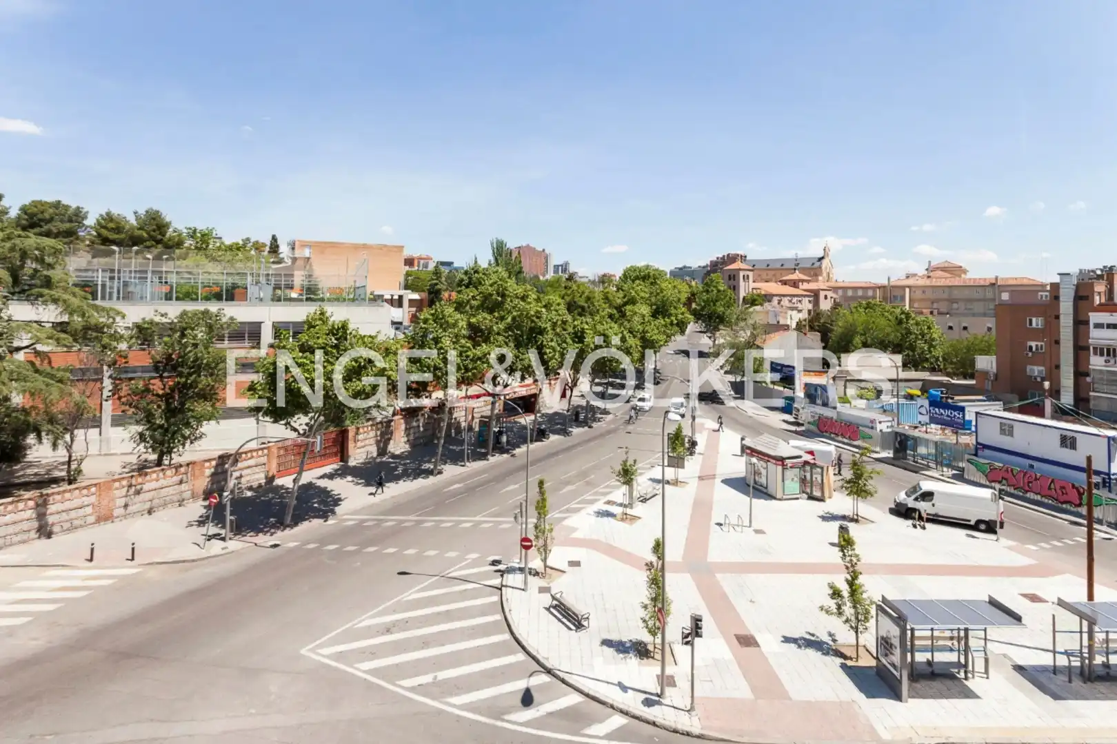 Vista exterior de Pis de lloguer en Madrid amb Aire condicionat, Calefacció i Parquet