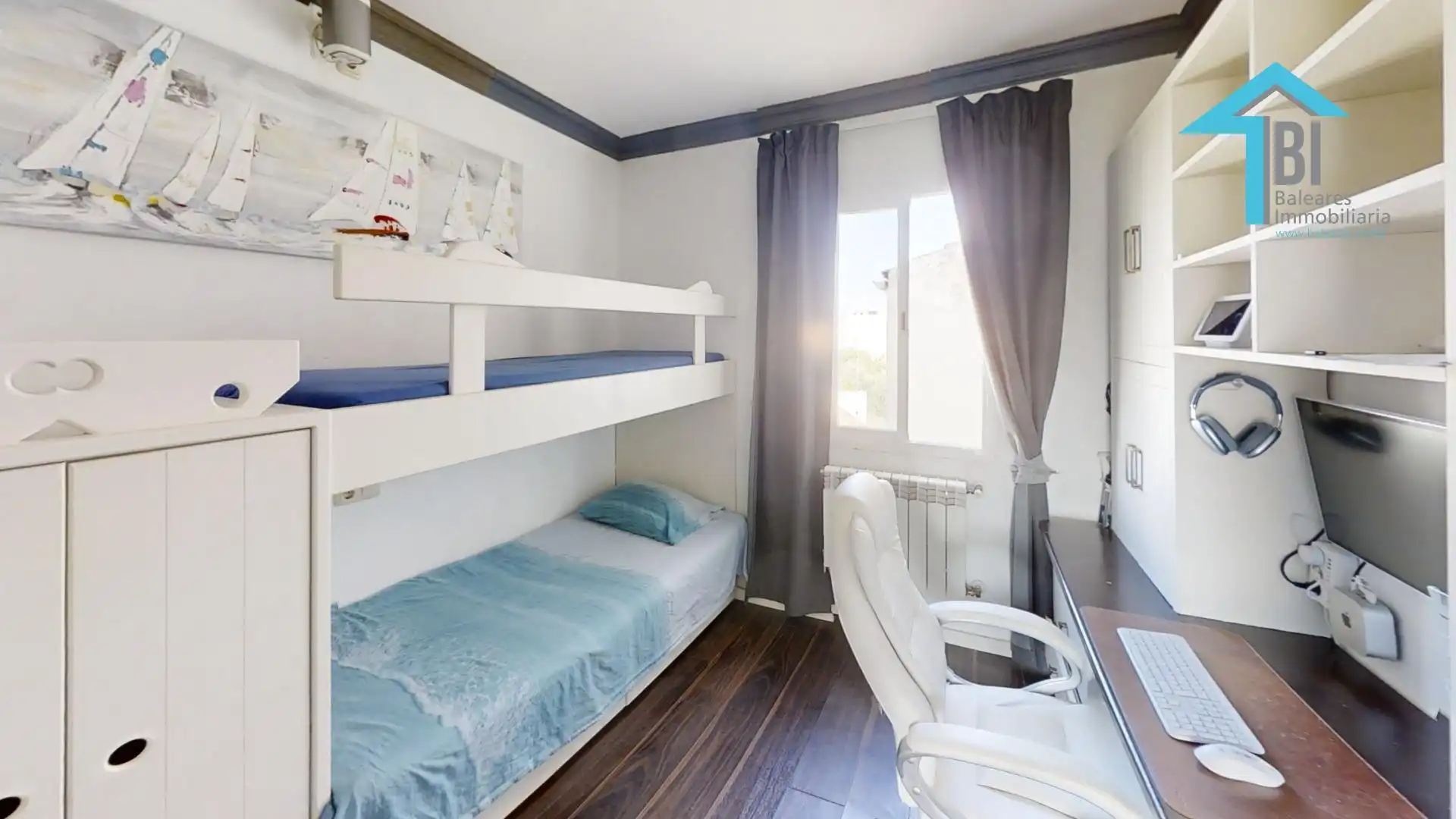 Schlafzimmer von Wohnungen zum Verkauf in Manacor mit Klimaanlage, Parkett und Terrasse