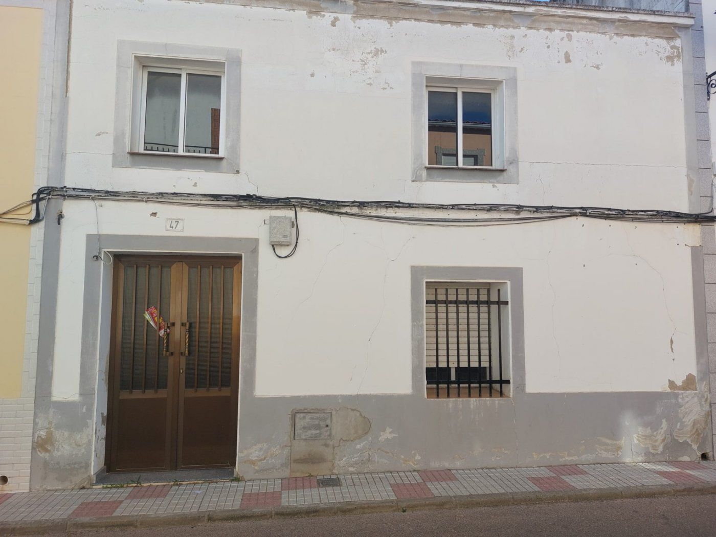 Exterior view of House or chalet for sale in La Haba   with Balcony