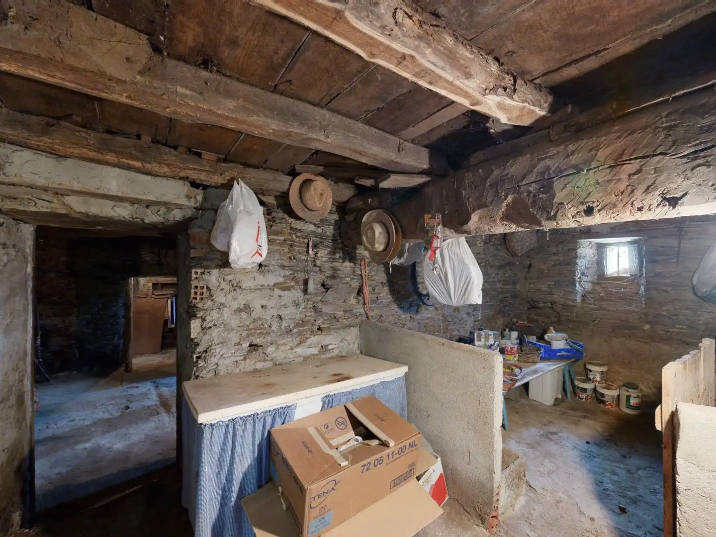Kitchen of Houses for sale in Trabada  with Storage room
