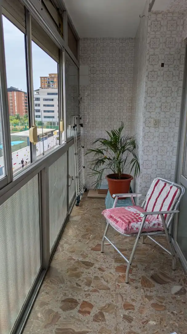 Balcony of Flat for rent in Cruz de Humilladero