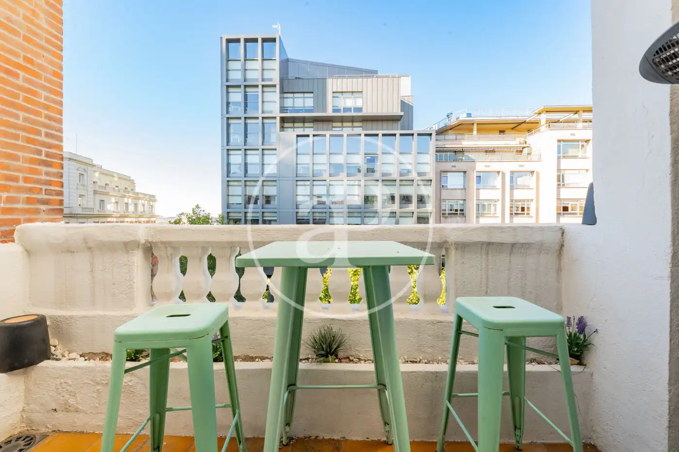 Terrasse von Wohnung zur Miete in Madrid mit Klimaanlage, Heizung und Terrasse