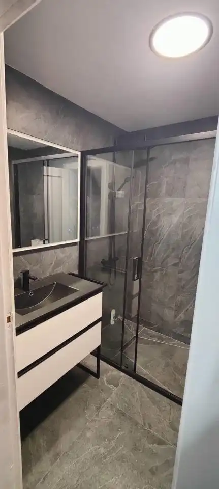 Badezimmer von Wohnungen zum Verkauf in El Casar mit Klimaanlage und Parkett