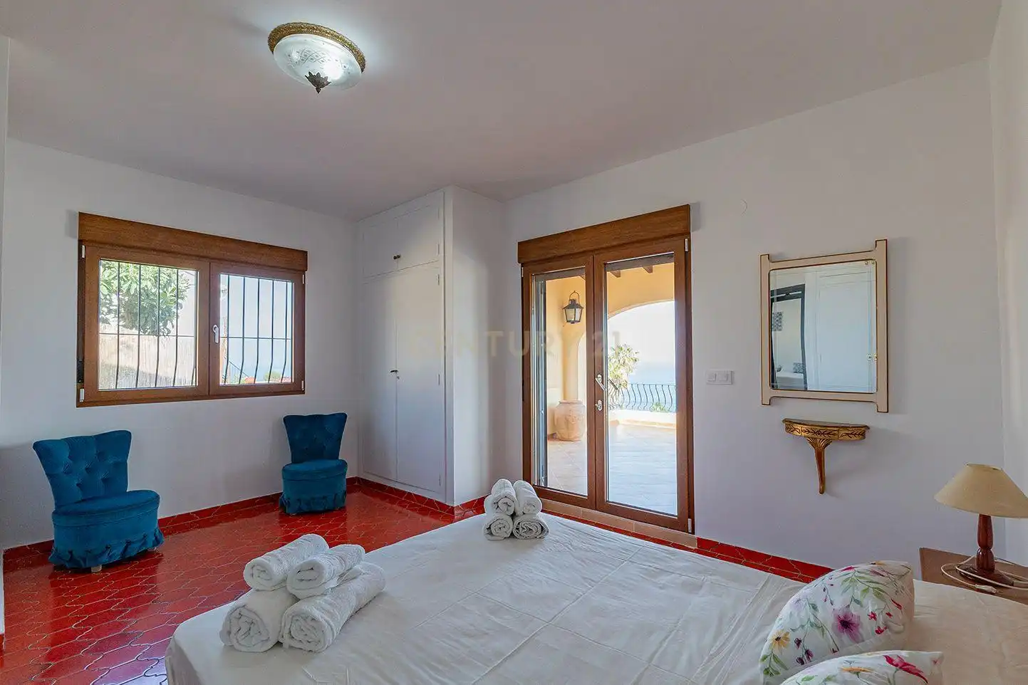 Bedroom of Houses for sale in Calpe / Calp  with Private garden, Storage room and Swimming Pool