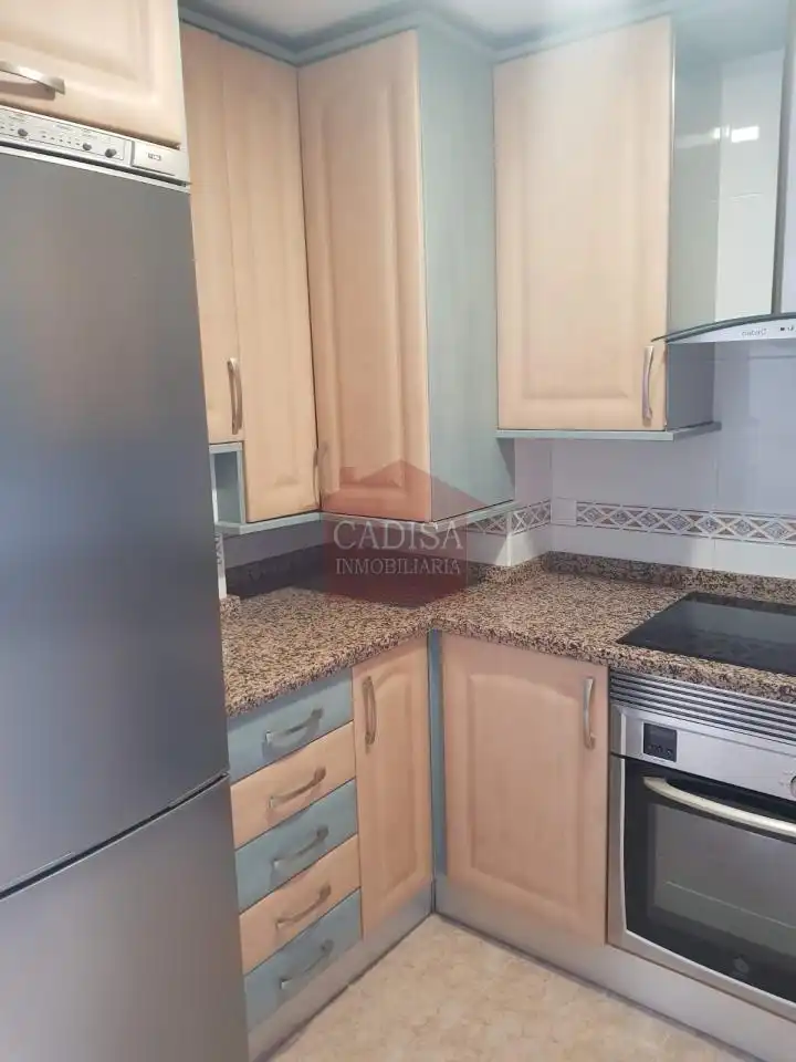 Kitchen of Flat for rent in Villamayor  with Heating, Swimming Pool and Furnished