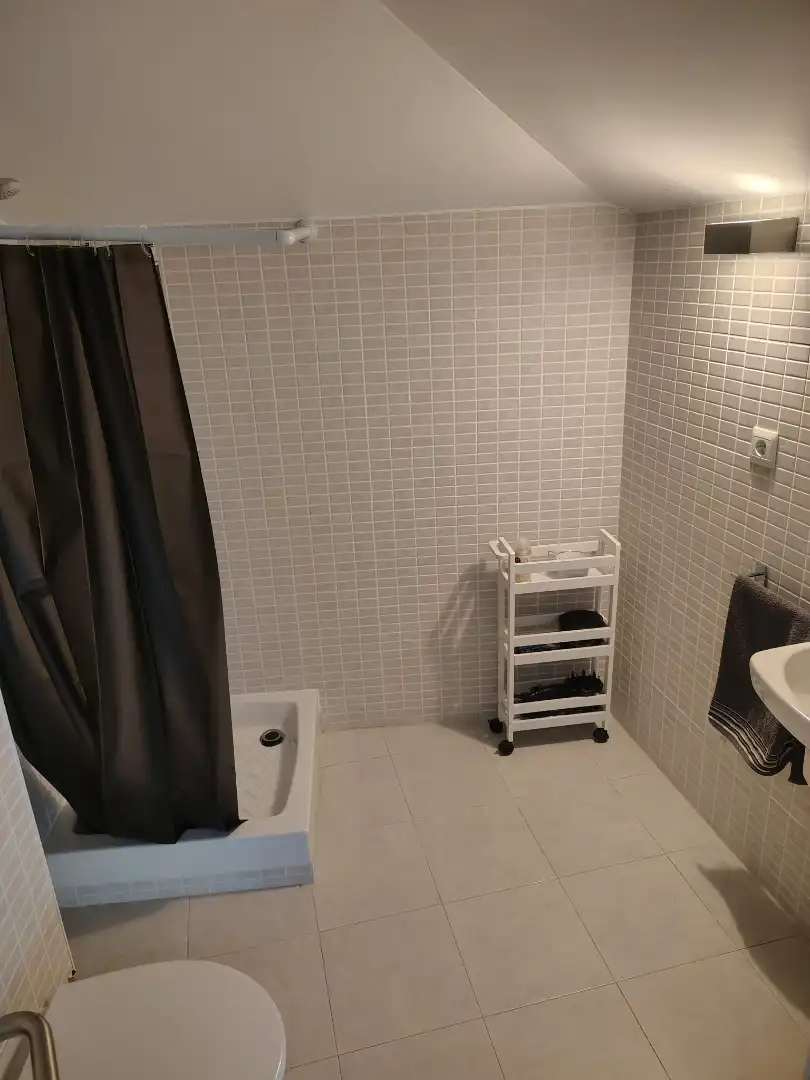Badezimmer von Maisonette zur Miete in Palamós mit Klimaanlage, Terrasse und Möbliert