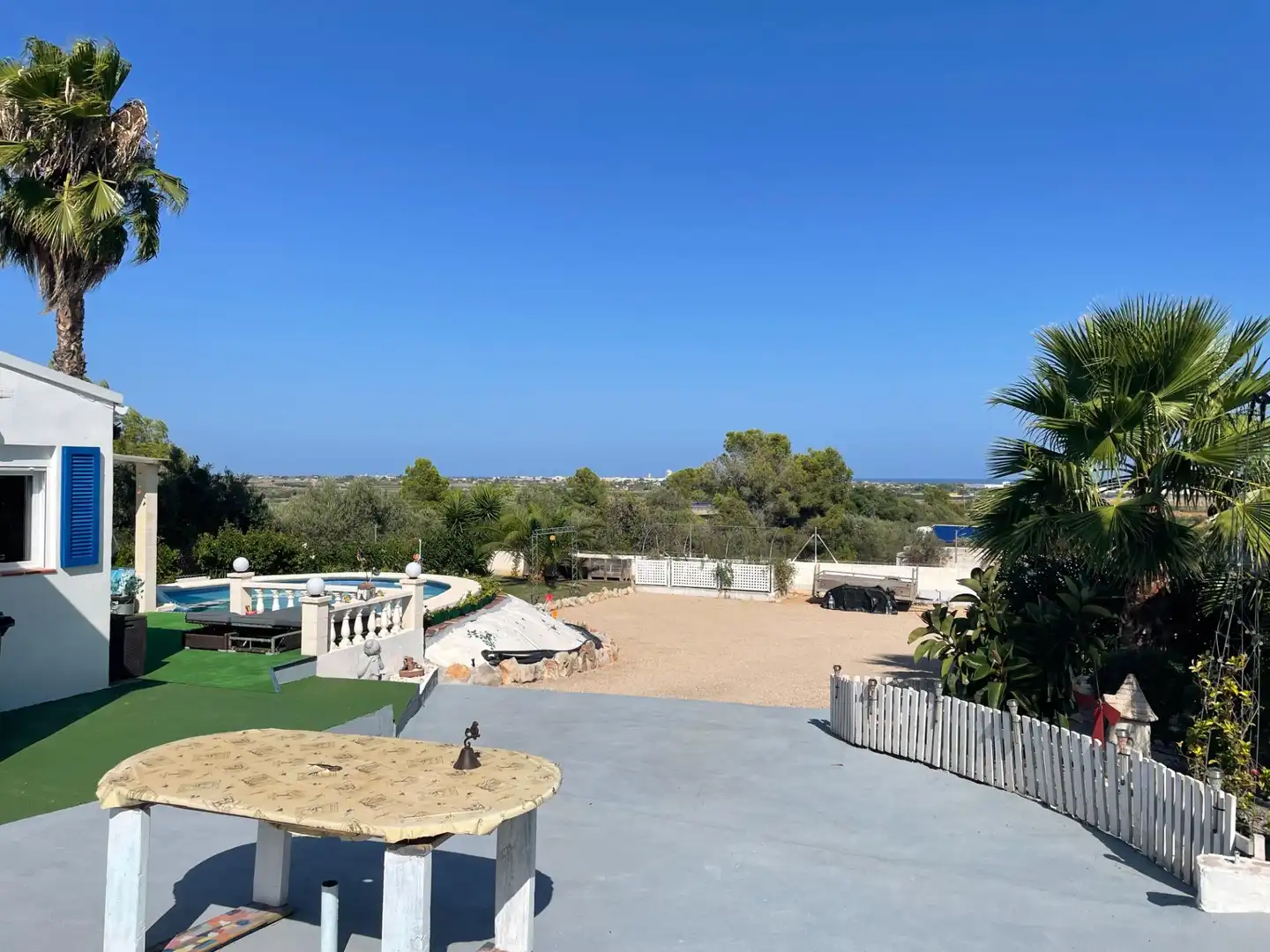 Terrassa de Finca rústica en venda en Peñíscola / Peníscola amb Calefacció, Jardí privat i Terrassa