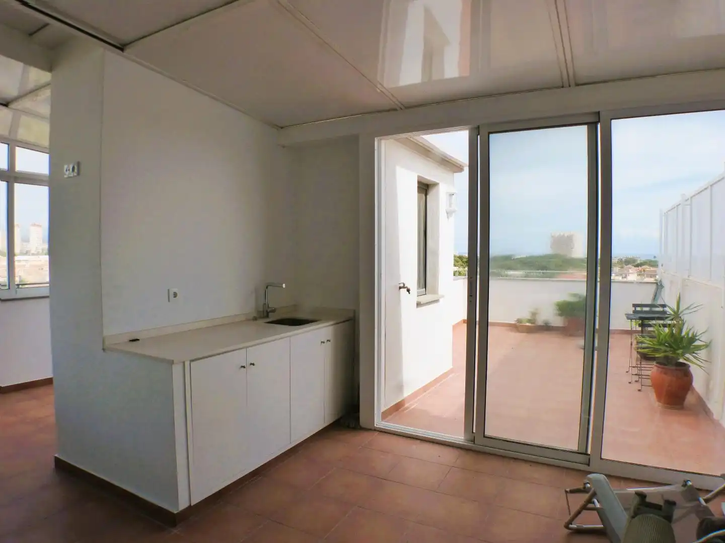 Cocina de Ático en venta en El Campello con Terraza, Trastero y Piscina