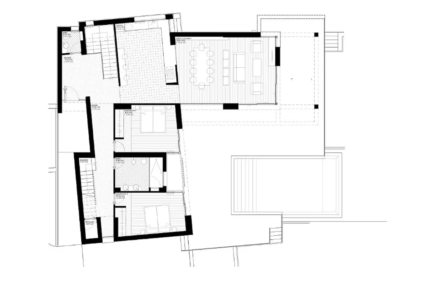 Haus oder Chalet zum Verkauf in Moraira mit Klimaanlage, Privatgarten und Terrasse