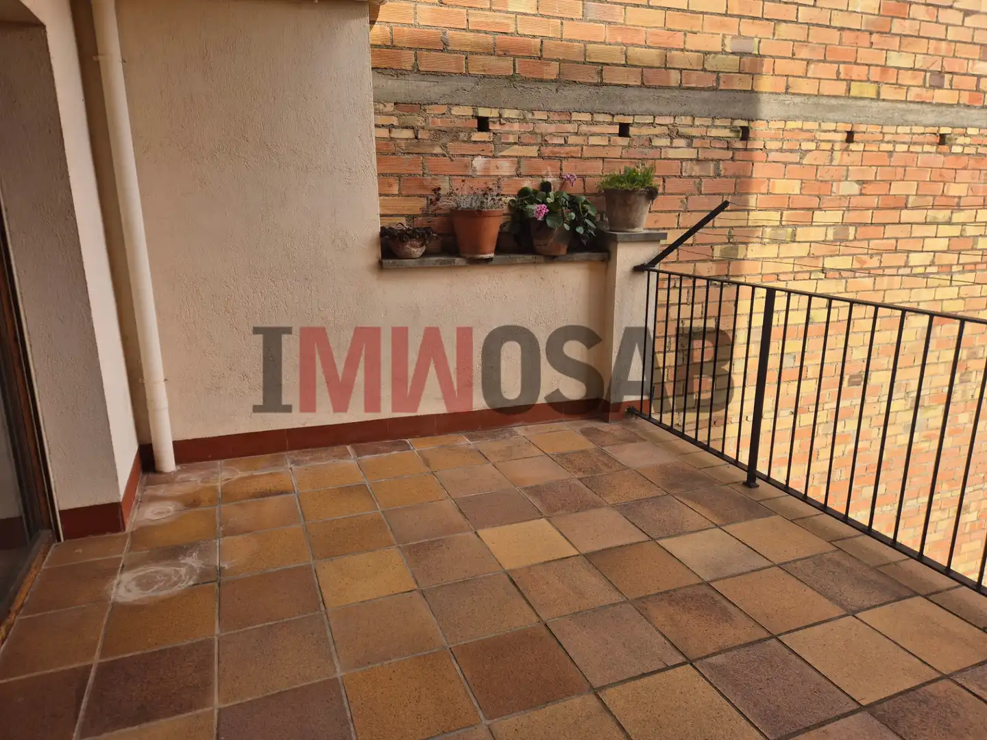Terrassa de Casa adosada en venda en Prats de Lluçanès amb Calefacció, Jardí privat i Terrassa