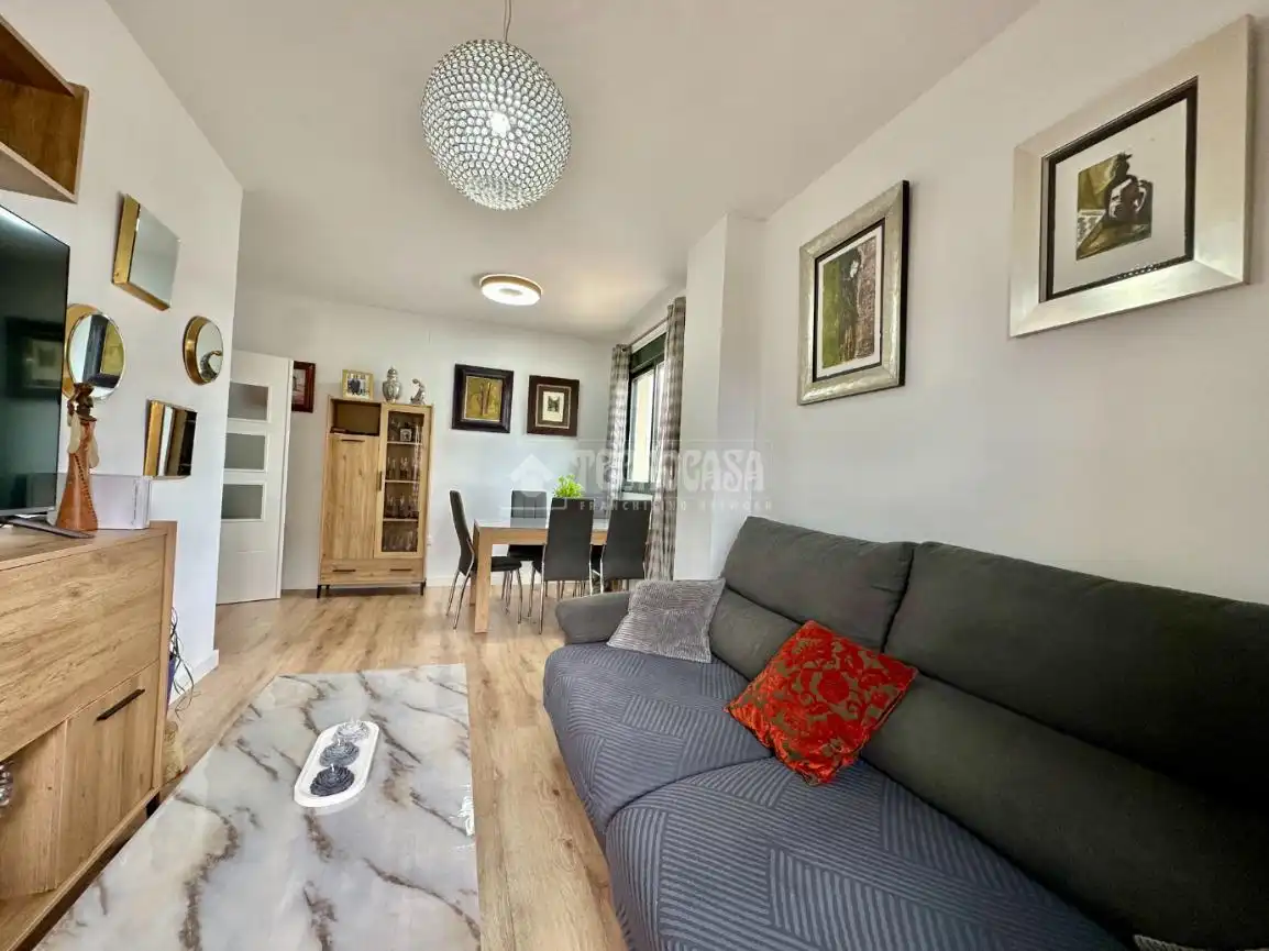 Sala de estar de Piso en venta en Jerez de la Frontera con Aire acondicionado, Calefacción y Terraza