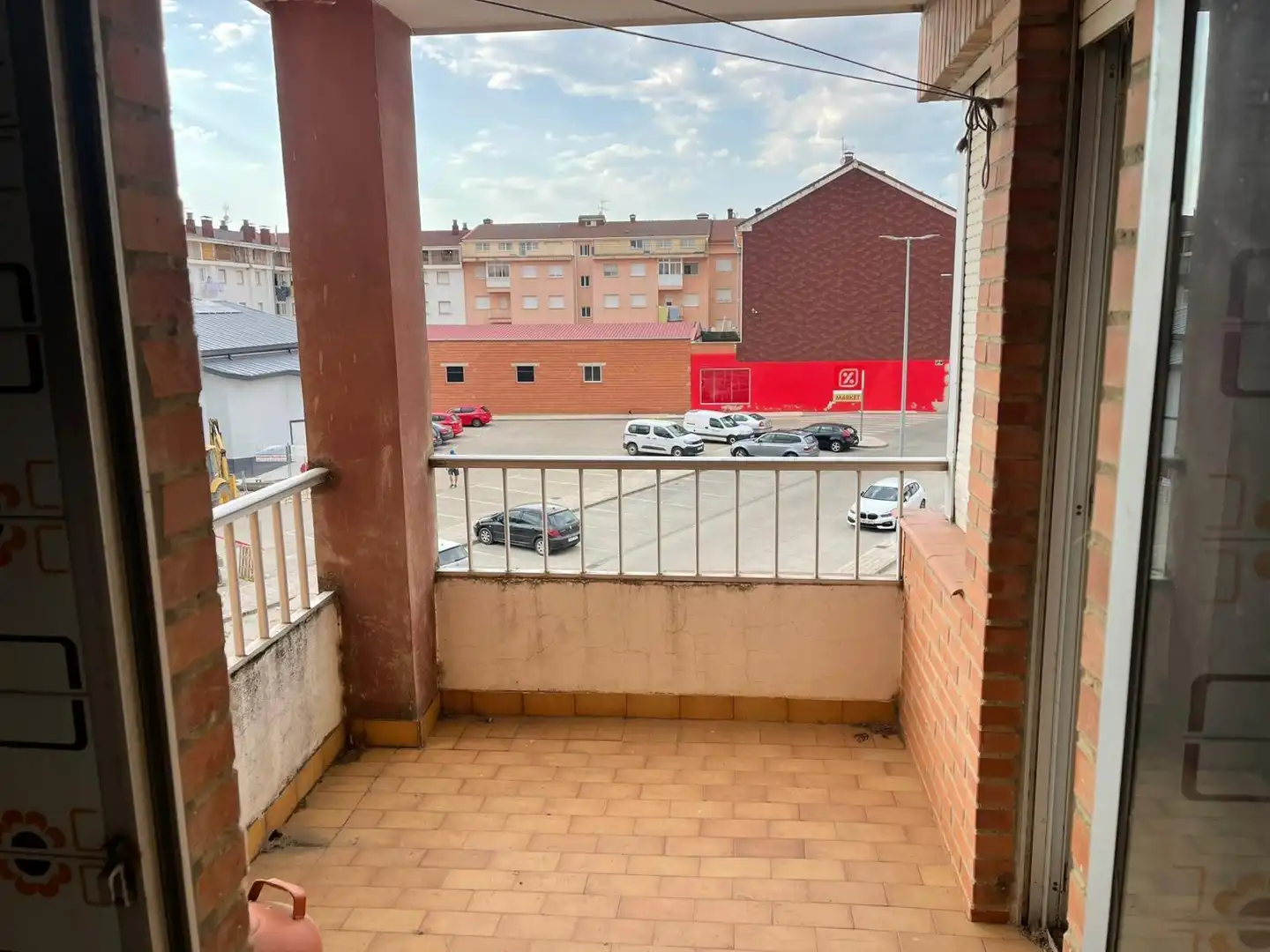 Parking of Flat for sale in Saldaña  with Heating, Terrace and Furnished