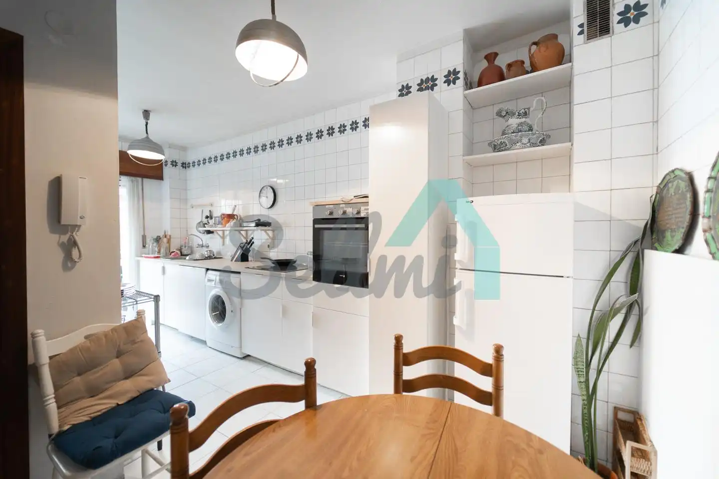Cocina de Piso en venta en Oviedo  con Calefacción, Parquet y Terraza