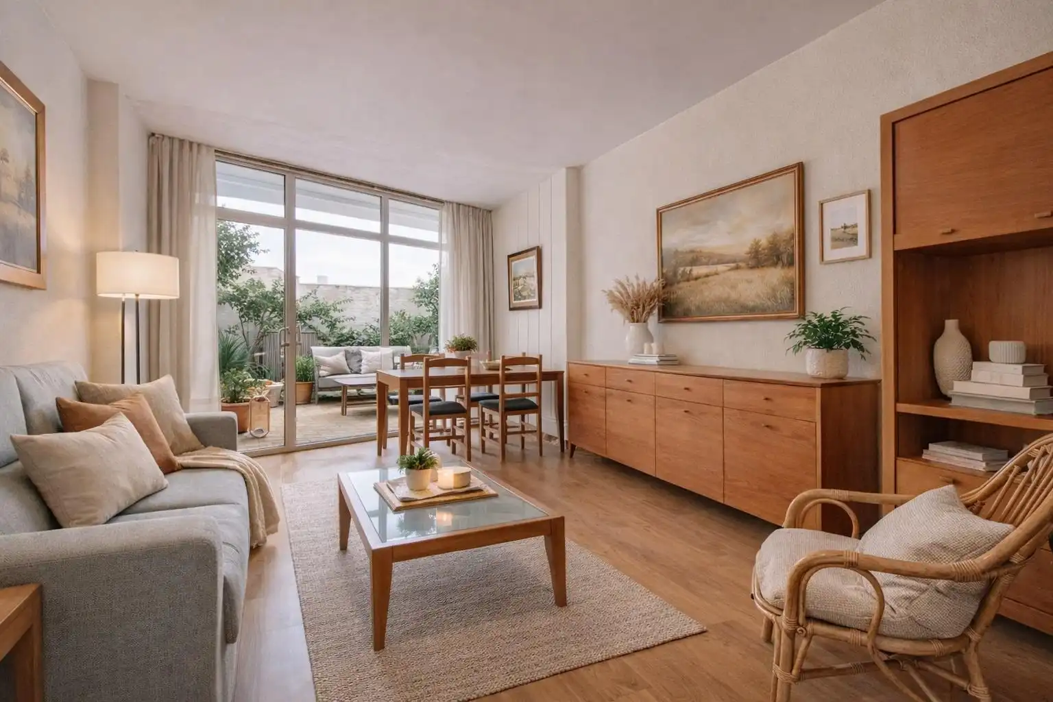 Living room of Flat for sale in Sant Cugat del Vallès  with Terrace