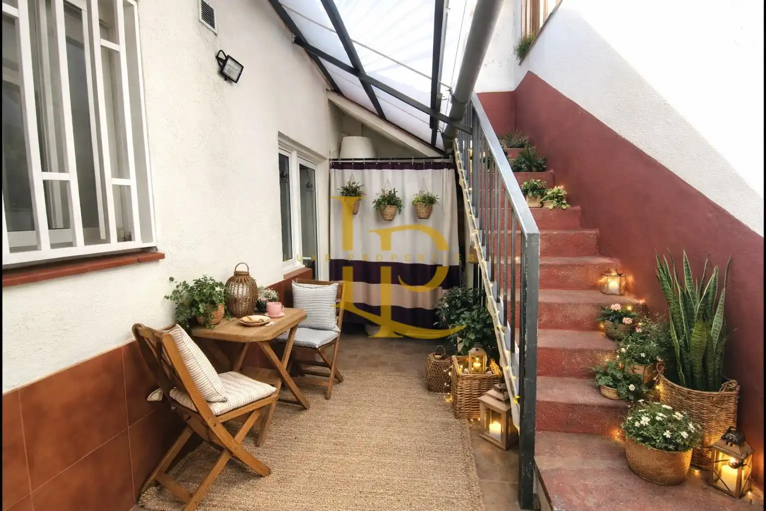 Terraza de Casa o chalet en venta en Sabadell con Aire acondicionado, Parquet y Terraza