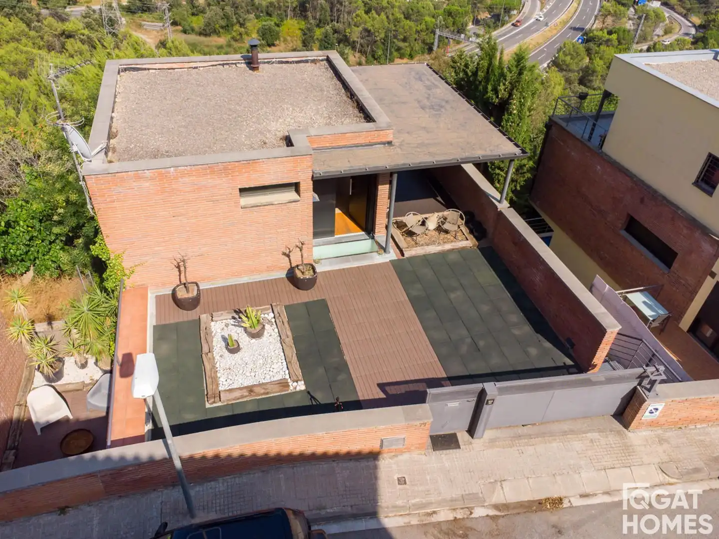 Terraza de Casa o chalet en venta en Sant Cugat del Vallès con Calefacción, Terraza y Trastero