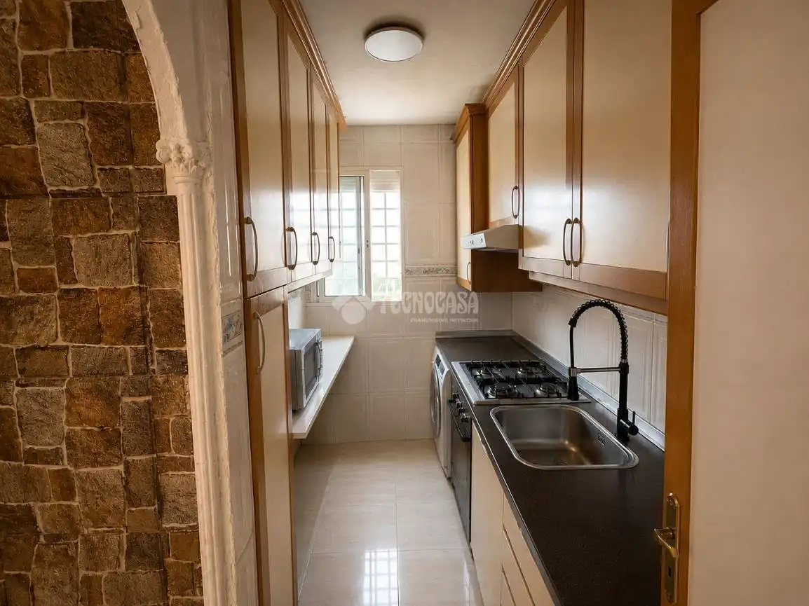 Kitchen of Flat for sale in Madrid  with Air Conditioner and Furnished