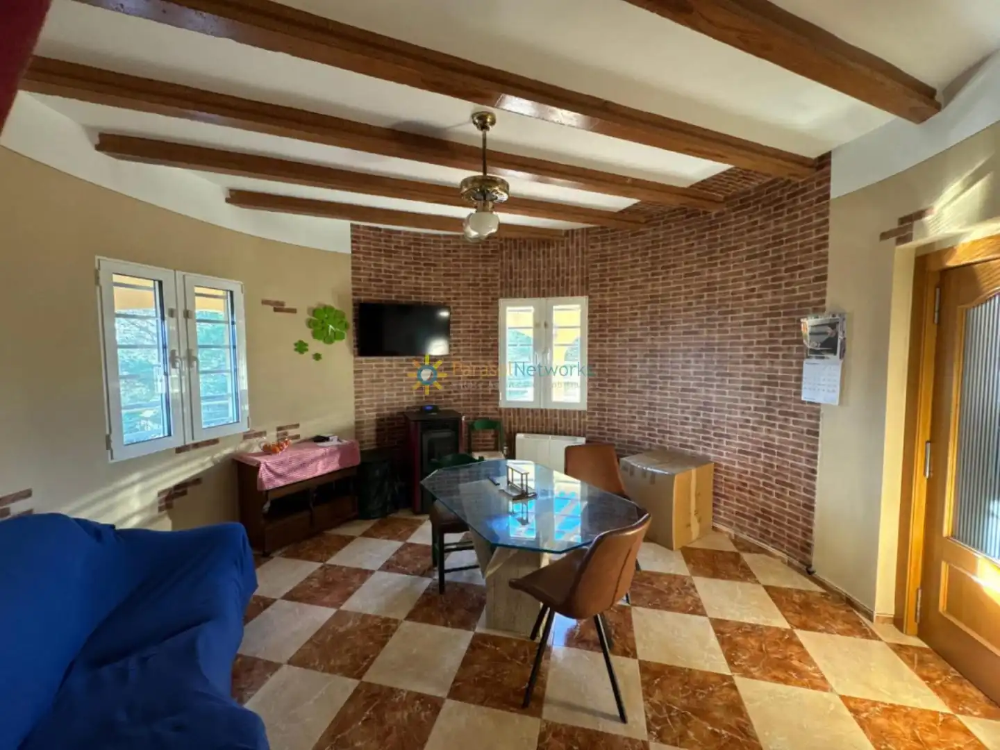 Sala de estar de Casa o chalet en venta en Benigànim con Aire acondicionado, Jardín privado y Terraza