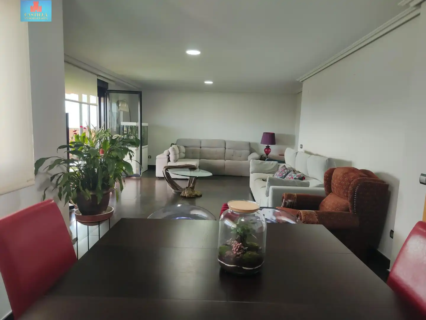 Sala de estar de Casa adosada en venta en Ávila con Aire acondicionado, Calefacción y Terraza