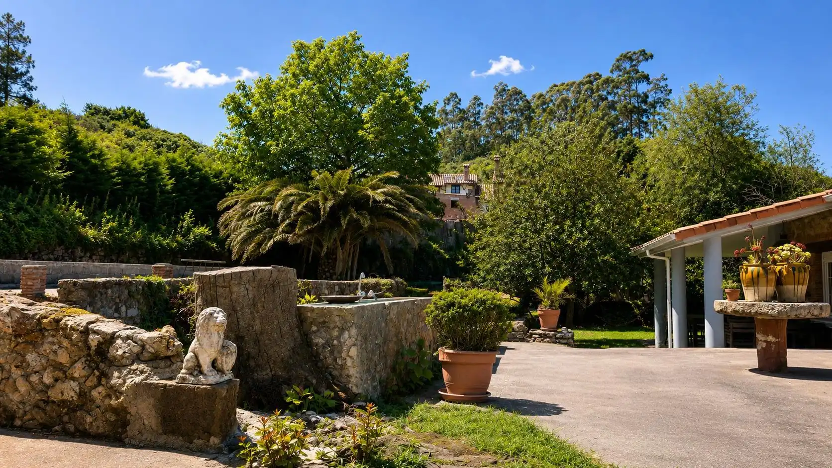 Jardí de Casa o xalet en venda en Alfoz de Lloredo amb Calefacció i Jardí privat