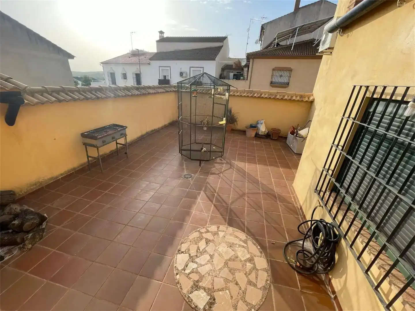 Terrassa de Casa adosada en venda en Hornachuelos amb Aire condicionat, Traster i Moblat