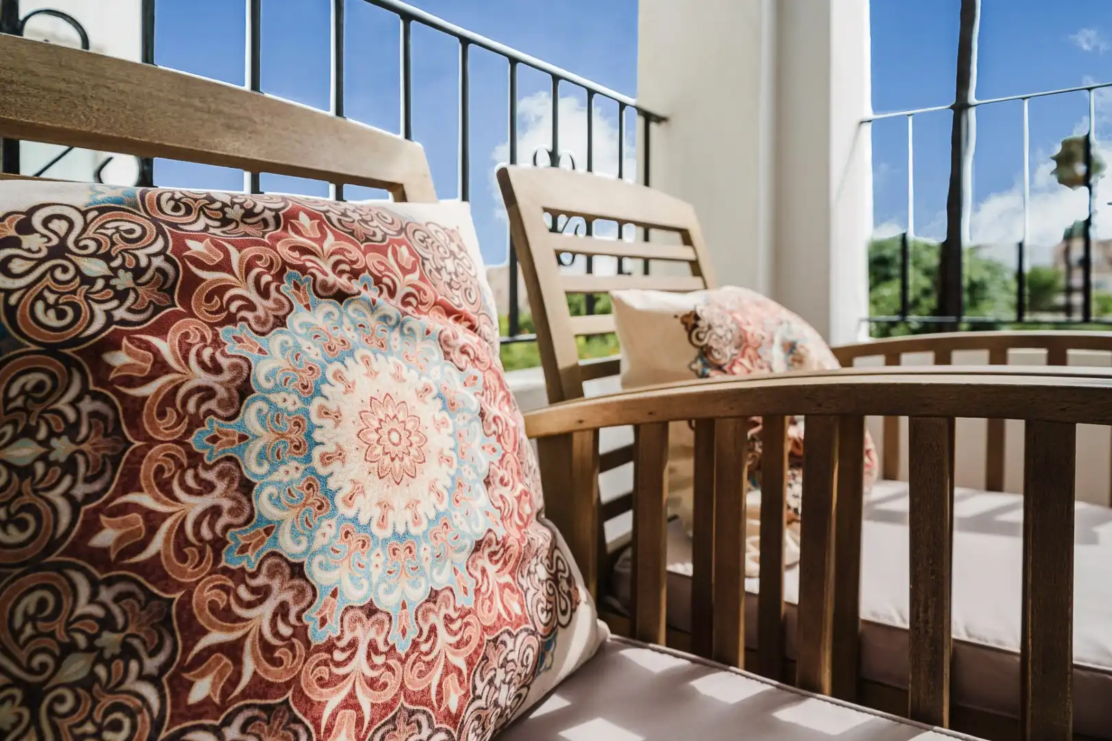 Terrassa de Apartament de lloguer en Santiago de la Ribera
