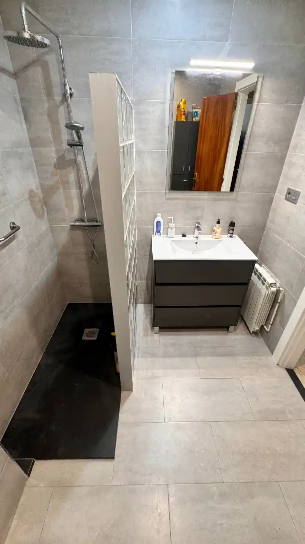 Baño de Casa adosada en venta en Altafulla con Aire acondicionado, Calefacción y Jardín privado
