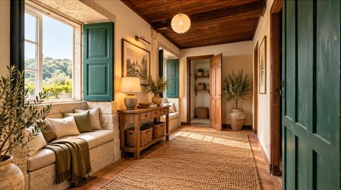 CASA SOLARIEGA DE PIEDRA CON FINCA DE 15.187 m EN TEO, A CORUÑA  A 6 MINUTOS DE SANTIAGO