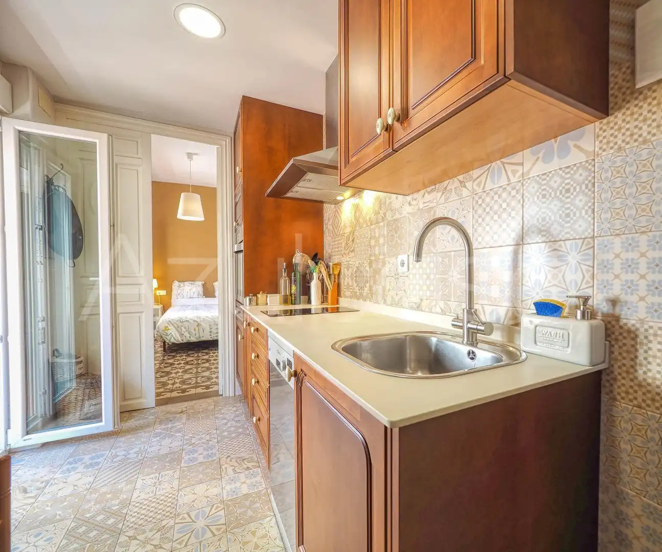 Kitchen of Flat for sale in Alicante / Alacant  with Air Conditioner, Heating and Terrace