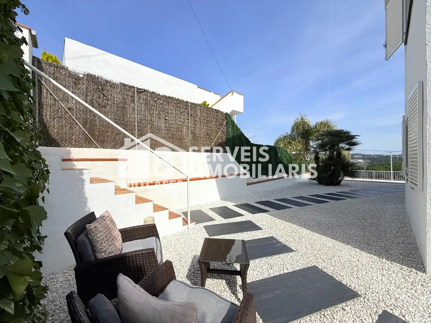 Terraza de Casa adosada en venta en Sant Pol de Mar con Calefacción, Jardín privado y Terraza