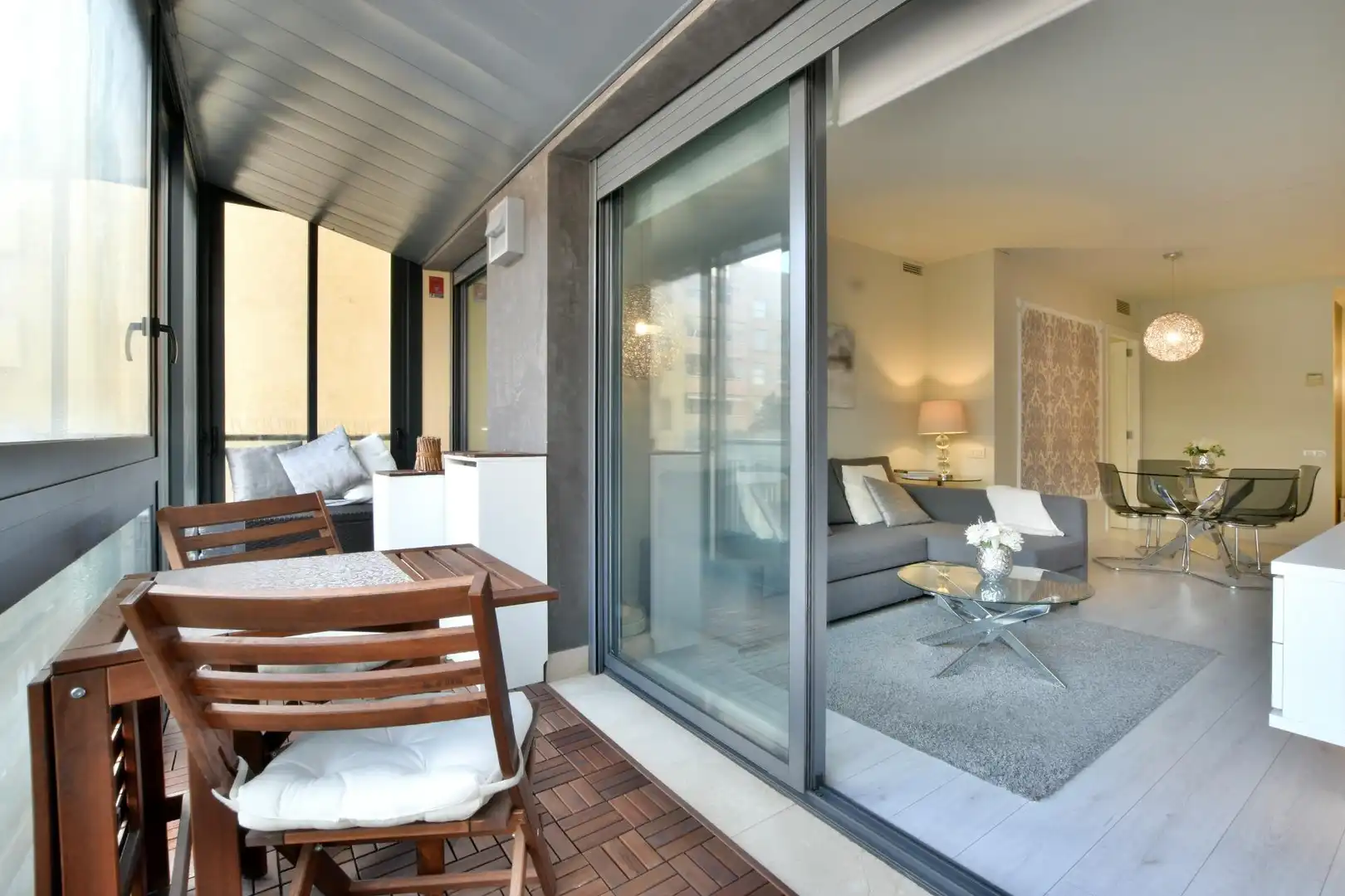 Terraza de Piso en venta en Barcelona con Parquet, Terraza y Balcón