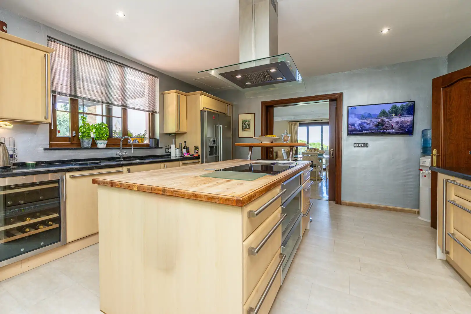 Cocina de Casa o chalet en venta en Mijas con Aire acondicionado, Jardín privado y Terraza