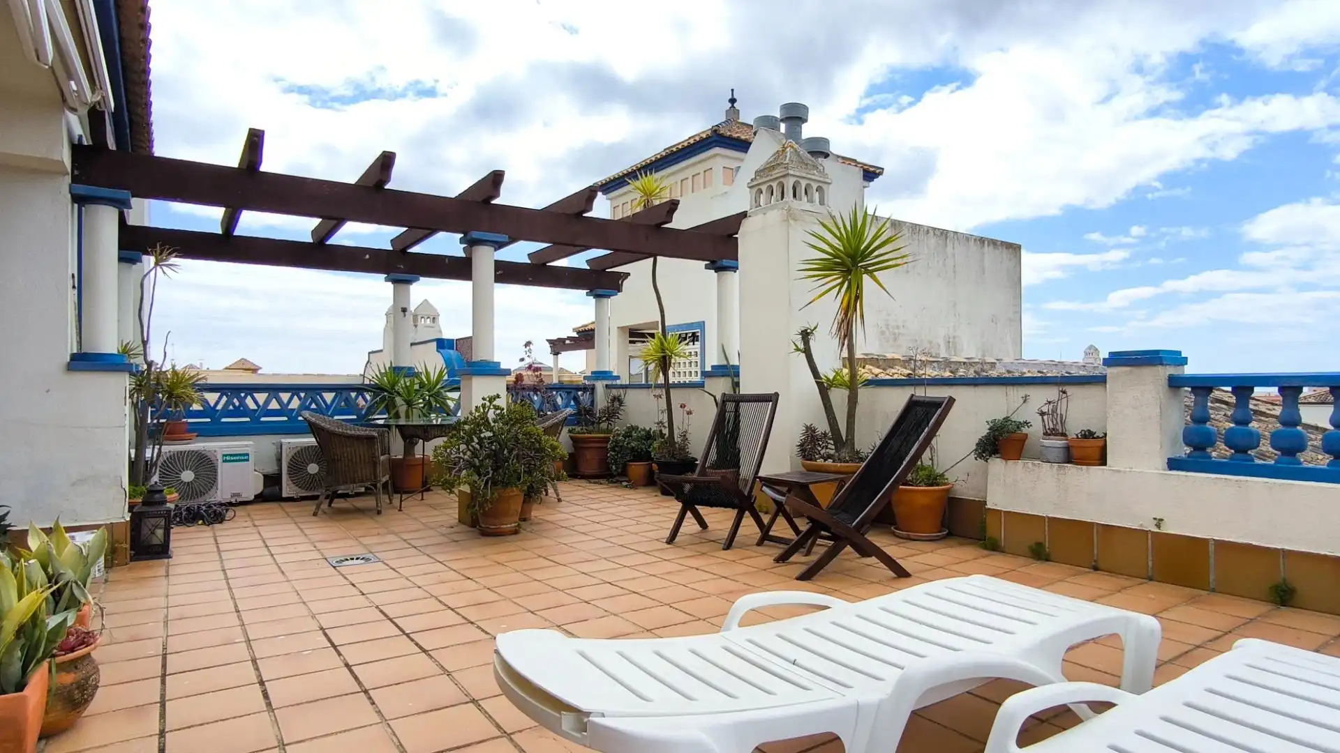 Terraza de Ático en venta en Ayamonte con Aire acondicionado, Jardín privado y Terraza