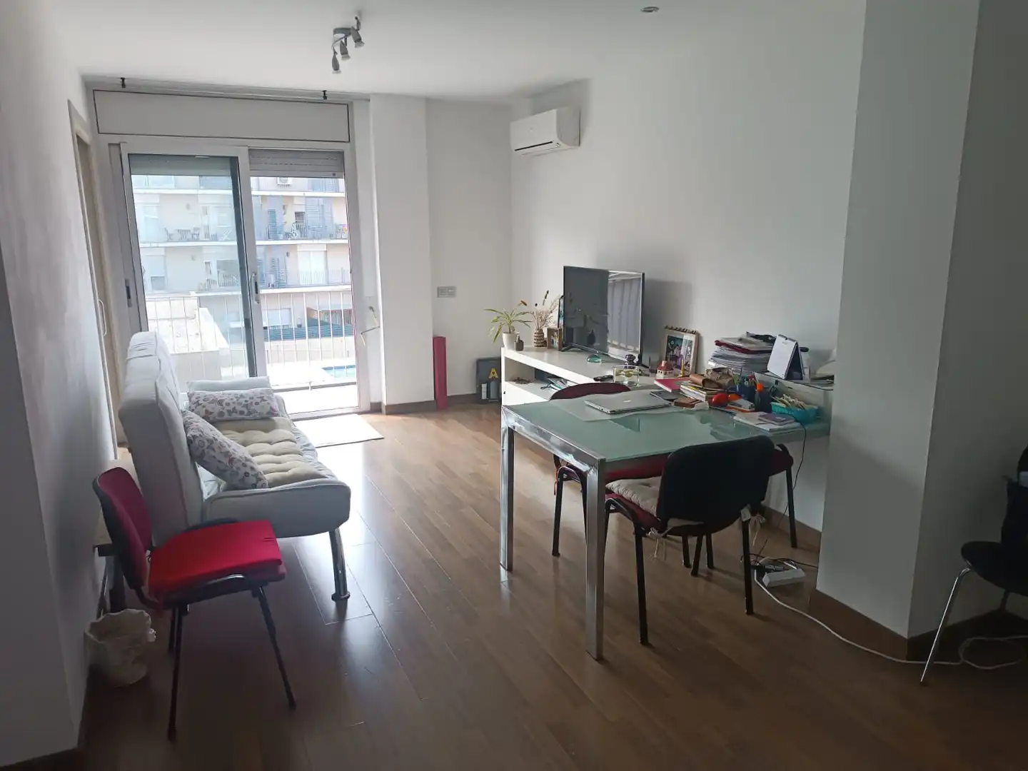 Sala d'estar de Pis en venda en Manresa amb Aire condicionat, Calefacció i Balcó