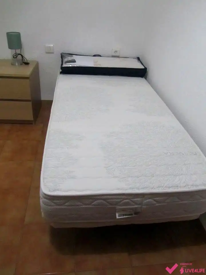 Bedroom of Flat for rent in Valencia  with Terrace and Furnished