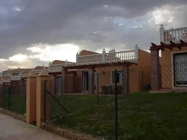 Vista exterior de Piso en venta en Torrox con Aire acondicionado, Jardín privado y Piscina