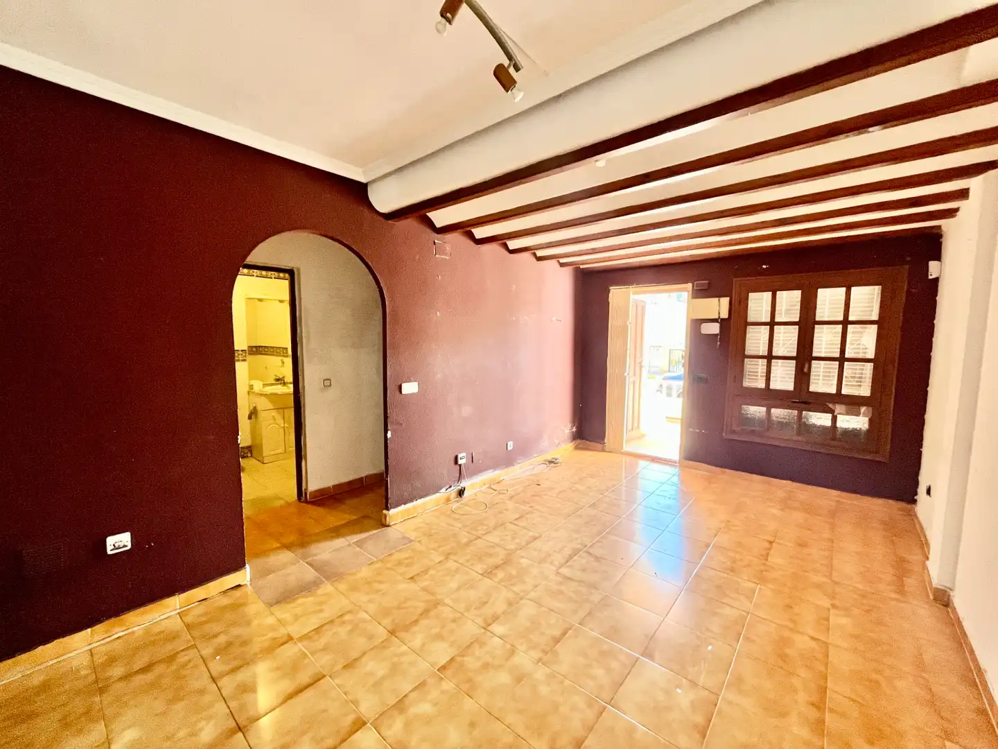 Sala de estar de Casa adosada en venta en Orihuela con Aire acondicionado, Terraza y Trastero
