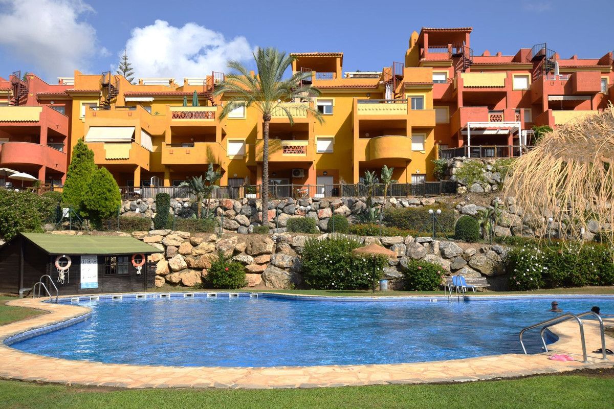 Exterior view of Attic for sale in Marbella  with Air Conditioner, Terrace and Swimming Pool