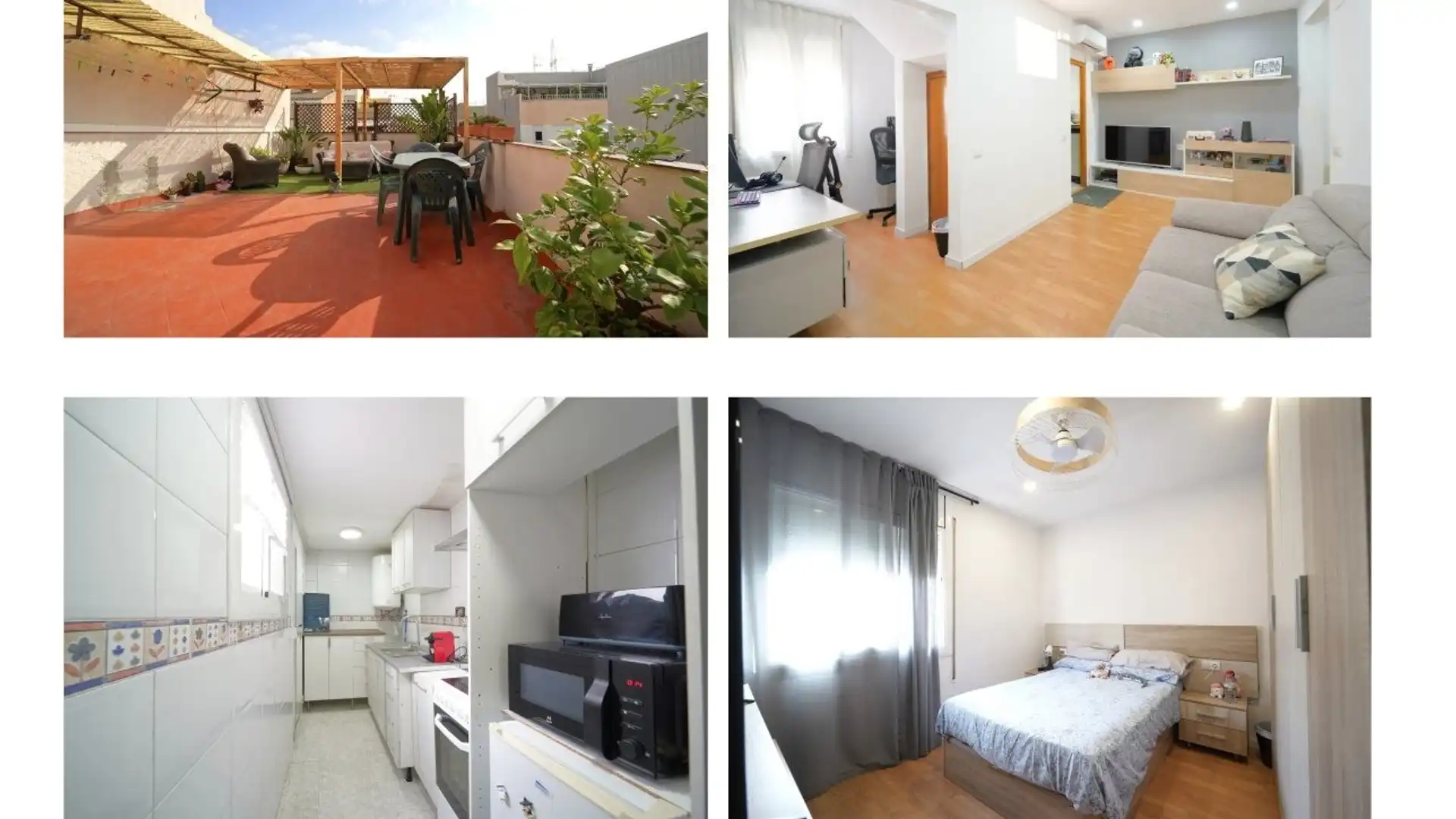 Vista exterior de Dúplex en venda en Terrassa amb Aire condicionat i Terrassa