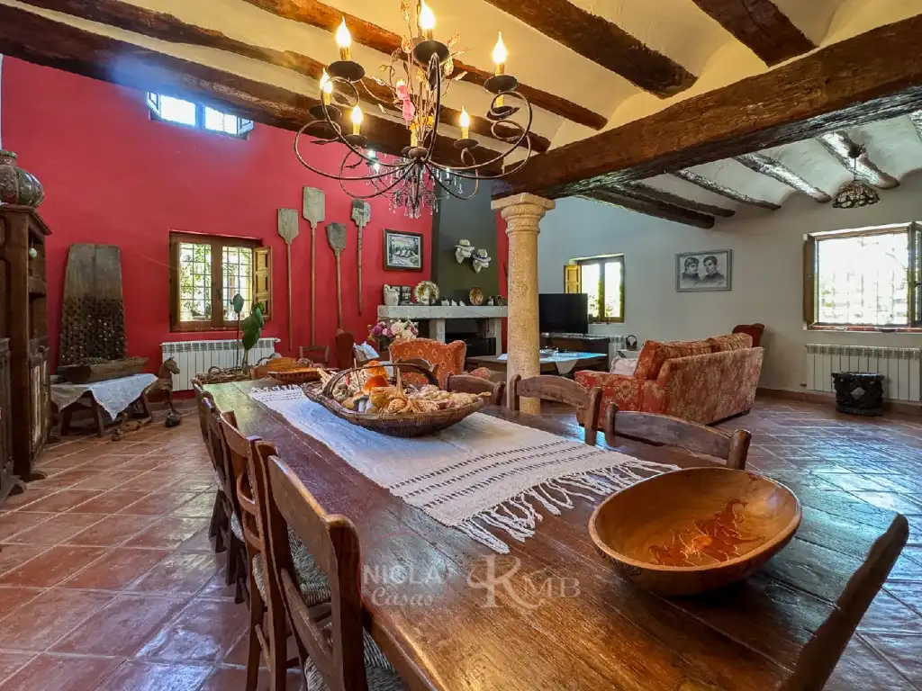 Dining room of Houses for sale in Vélez-Blanco  with Air Conditioner, Terrace and Swimming Pool